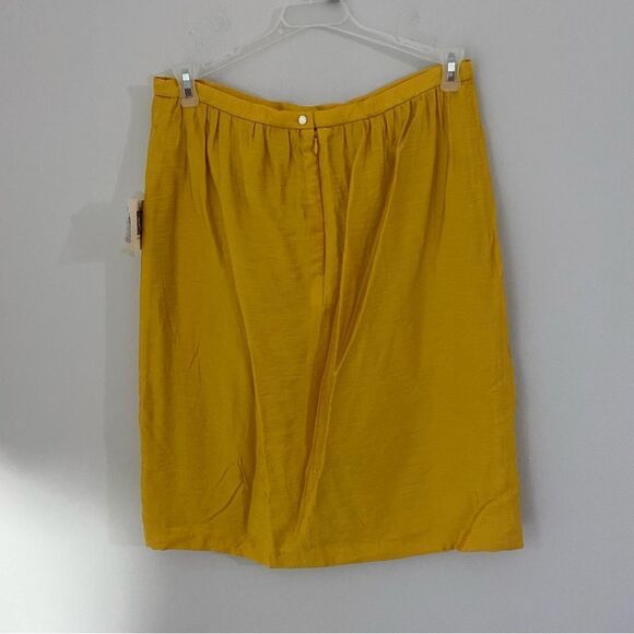 Anne Klein Women's Washed Duppioni Skirt size 8 - Picture 4 of 4